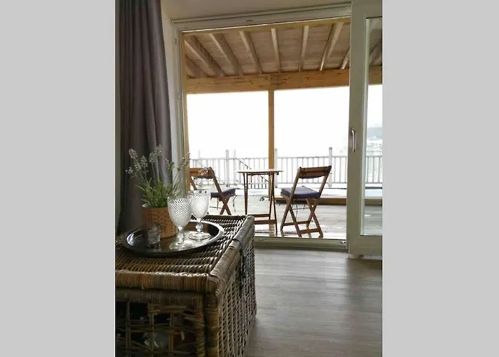 Apartment Panoramaresort In Hardangerfjord With Boat And Sauna To Rent - Seaside For 2 Personer Oystese
