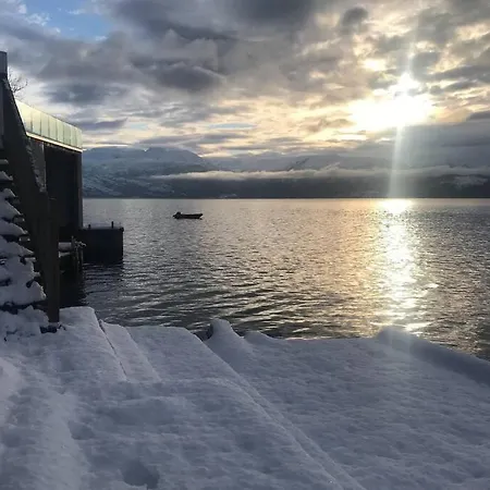 Panoramaresort In Hardangerfjord With Boat And Sauna To Rent - Seaside For 2 Personer Appartamento