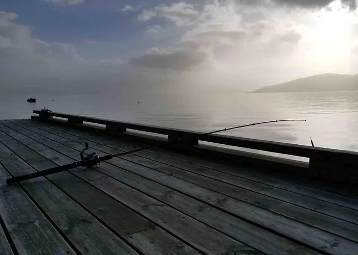 Panoramaresort In Hardangerfjord With Boat And Sauna To Rent - Seaside For 2 Personer شقة