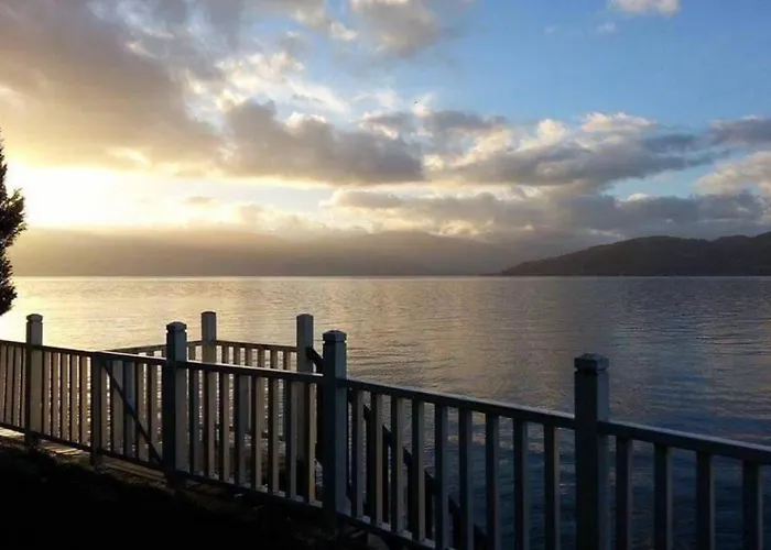 Panoramaresort In Hardangerfjord With Boat And Sauna To Rent - Seaside For 2 Personer