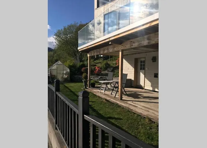 Panoramaresort In Hardangerfjord With Boat And Sauna To Rent - Seaside For 2 Personer شقة *